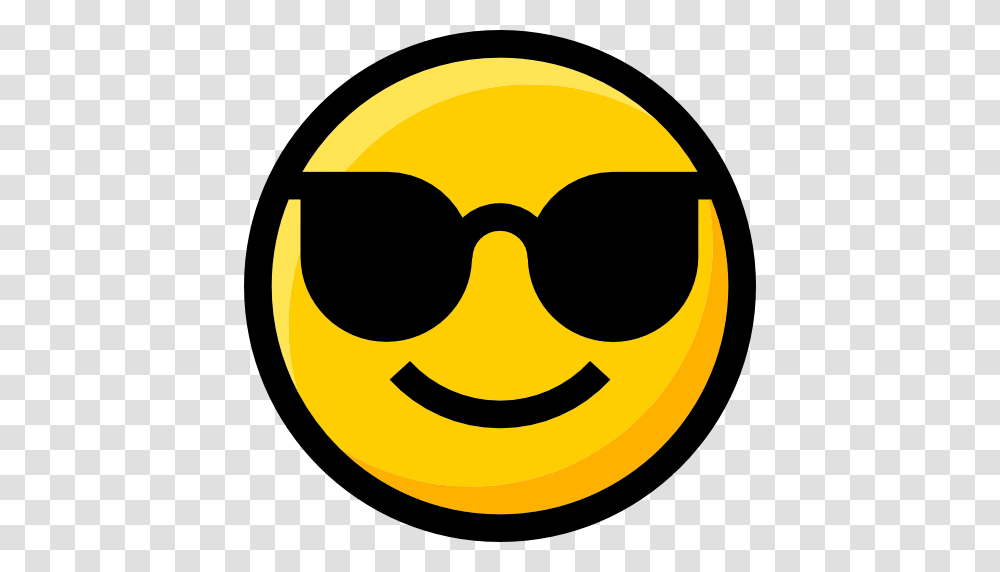 Emoticons Ideogram Emoji Sunglasses Smileys Faces Interface, Accessories, Accessory, Logo Transparent Png