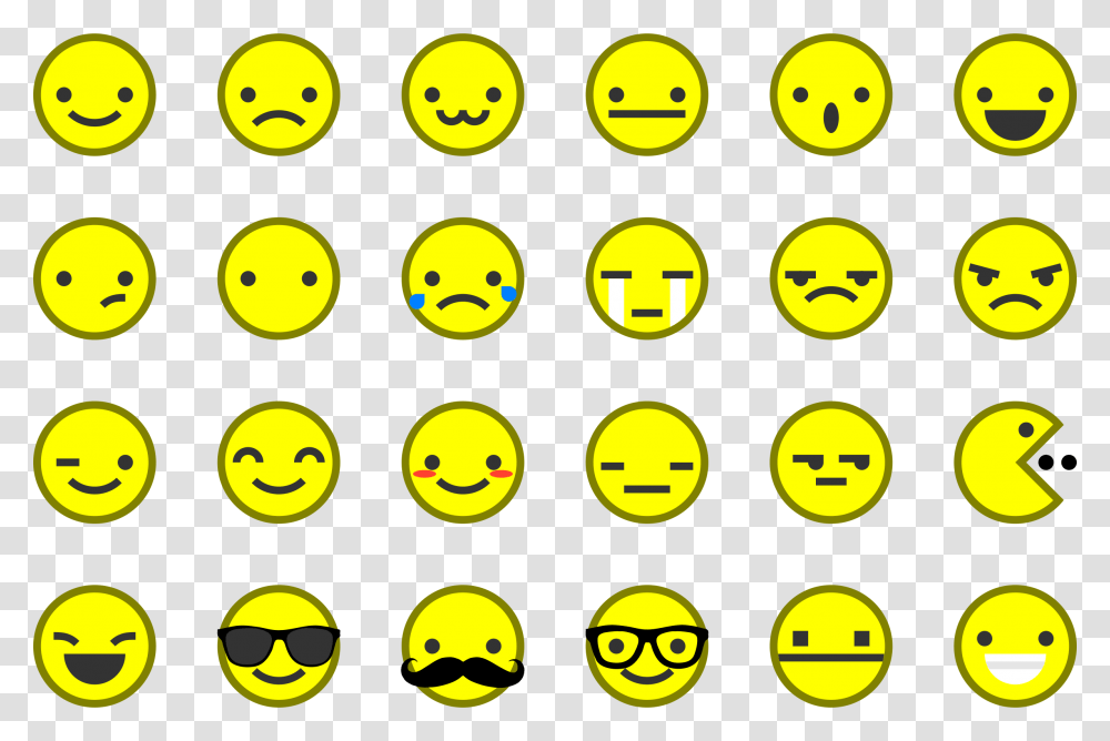 Emoticons Smileys Icons, Halloween, Pac Man Transparent Png