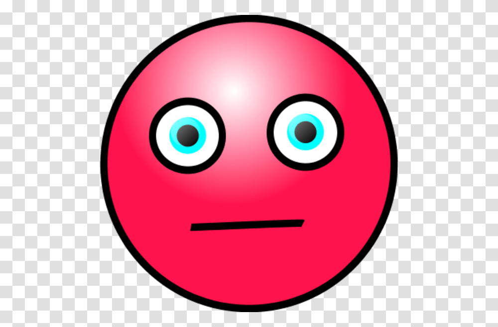 Emoticons Worried Face Vector Clip Art Ca75nr Clipart Red Worried Face, Sphere, Bowling, Disk, Bowling Ball Transparent Png