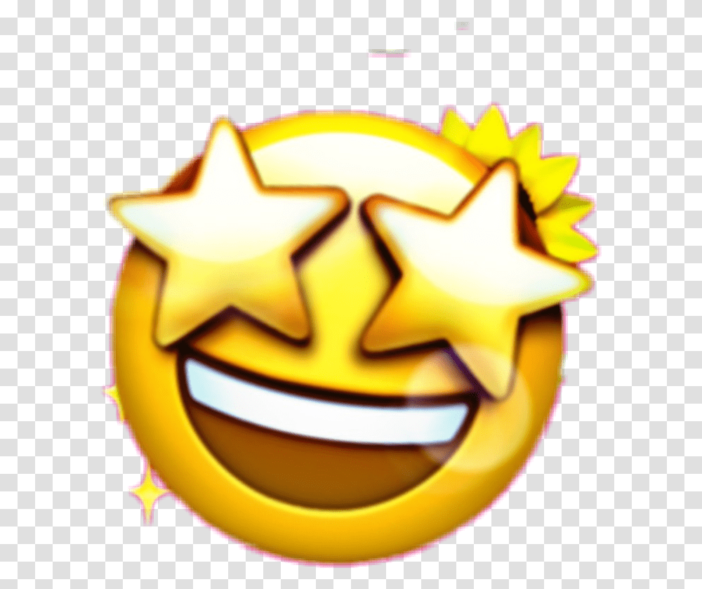 Emotion Emoji Star Face Emoji, Outdoors, Symbol, Star Symbol Transparent Png