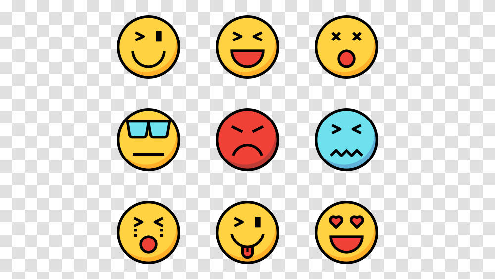 Emotion Icons, Halloween, Pac Man, Photo Booth Transparent Png