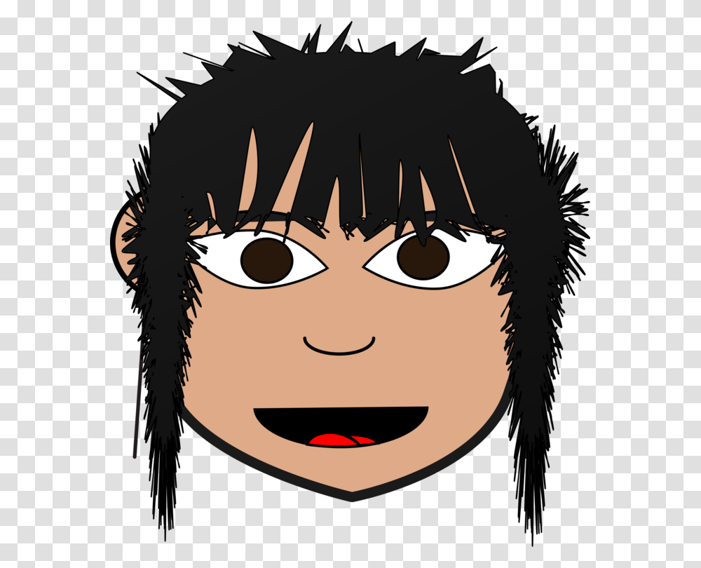Emotionhairstyleart Characters With Bad Hair, Comics, Book, Face Transparent Png