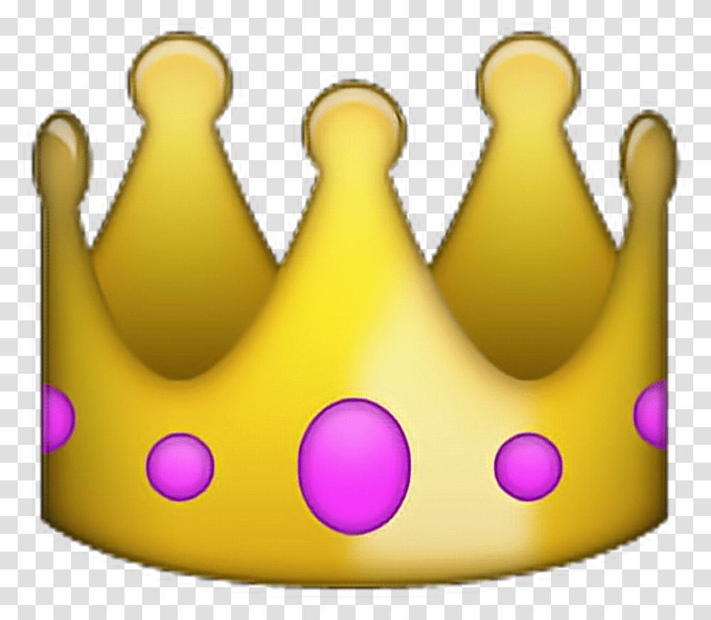 Emotions Emoji Iphone Cool Queen Cute Emojis De Whatsapp Corona, Banana, Fruit, Plant, Food Transparent Png