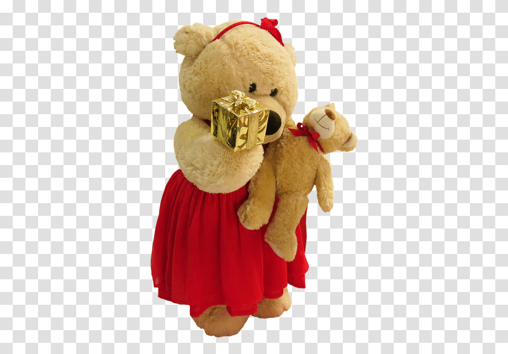 Emotions Memory Stuffed Animal Teddy Bear, Toy, Gold, Plush Transparent Png