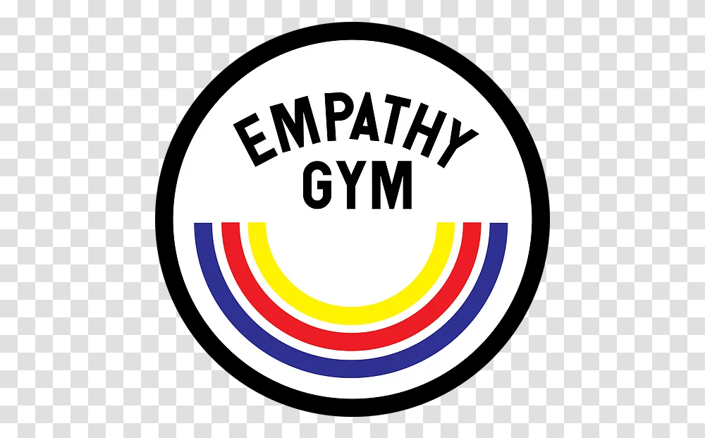Empathy Gym Circle, Label, Text, Logo, Symbol Transparent Png