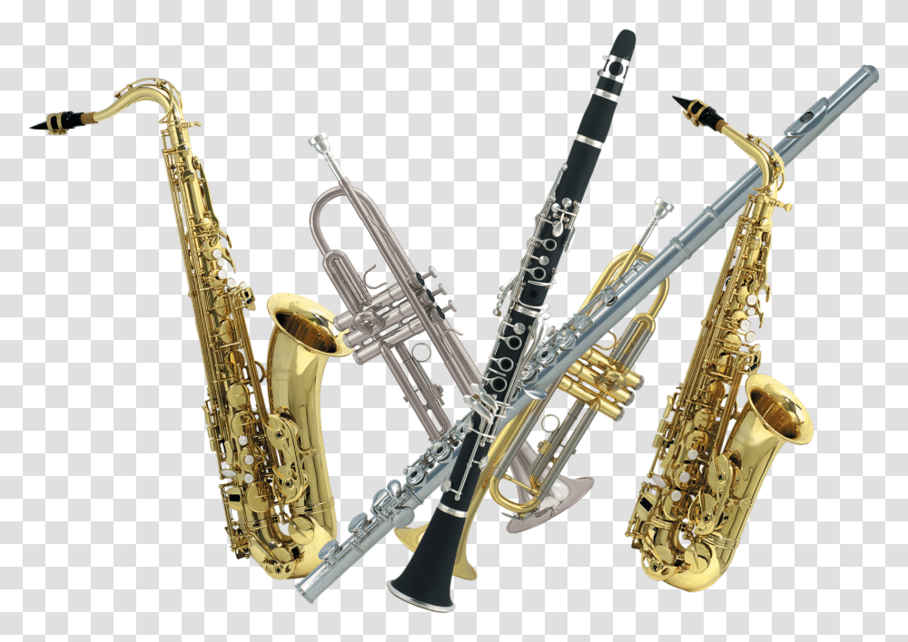Emperor Alto Saxophone Outfit Instruments Of A Band, Musical Instrument, Leisure Activities, Horn, Brass Section Transparent Png