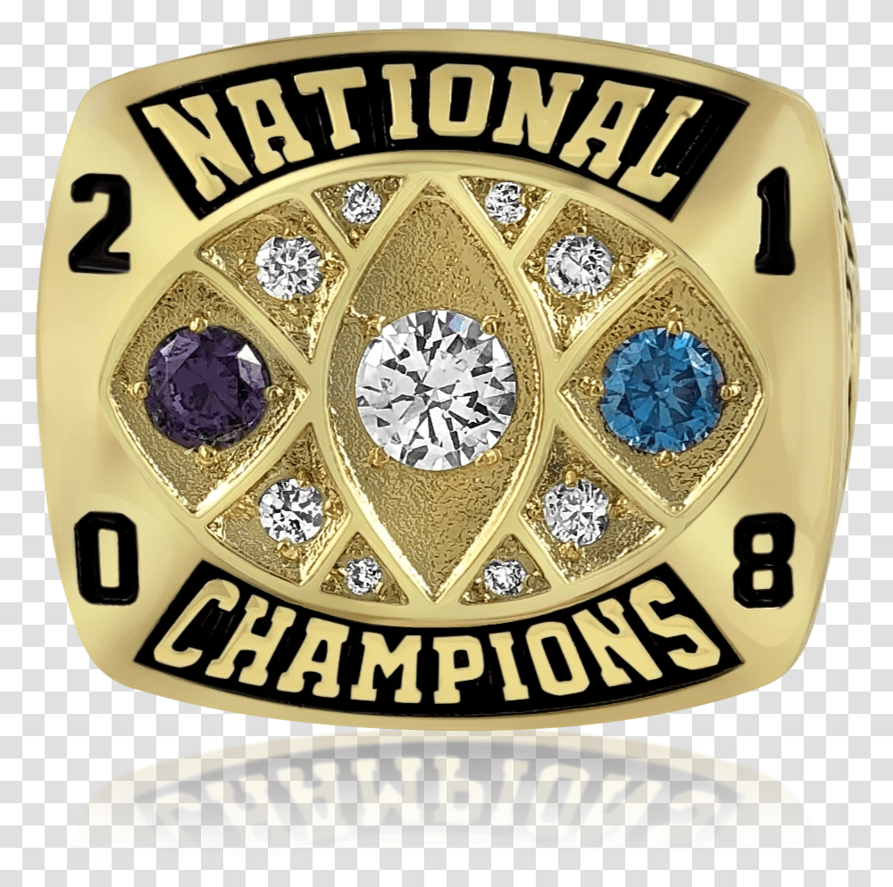 Emperor Custom Championship Ring No Minimums Football Solid, Logo, Symbol, Trademark, Badge Transparent Png