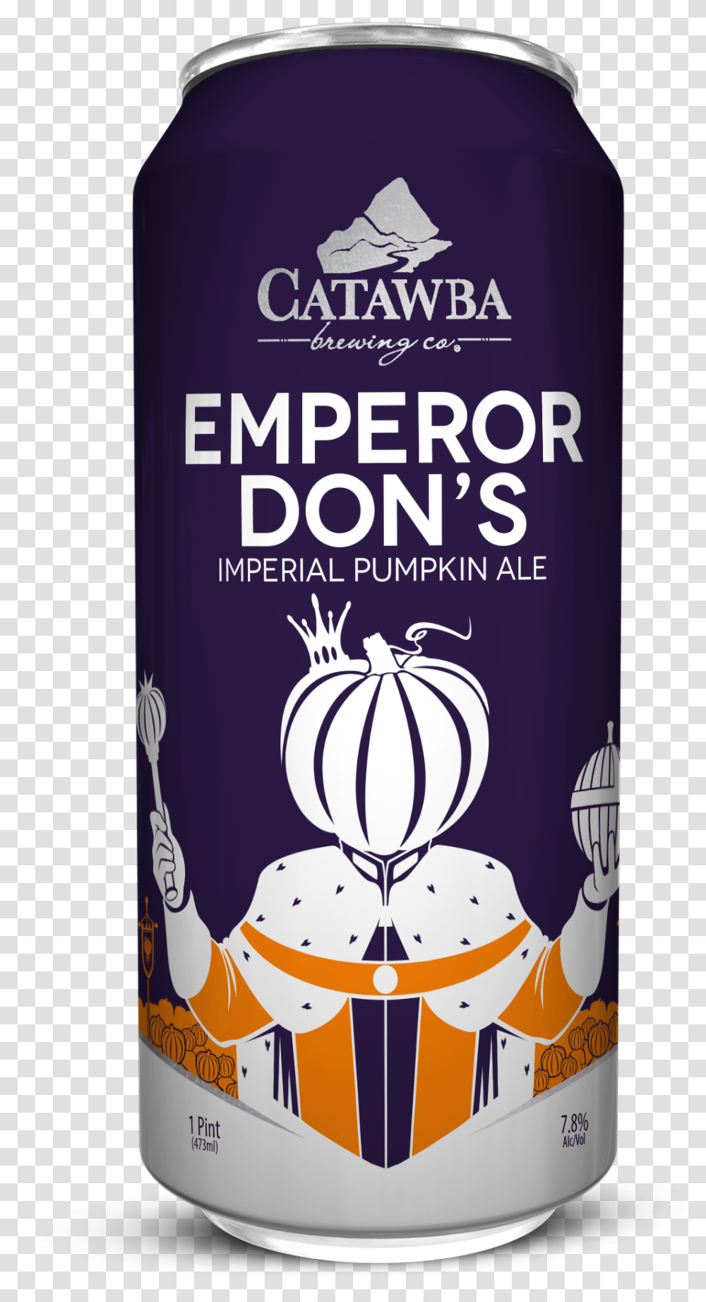 Emperor Dons Pumpkin Ale Catawba, Tin, Can, Spray Can, Aluminium Transparent Png