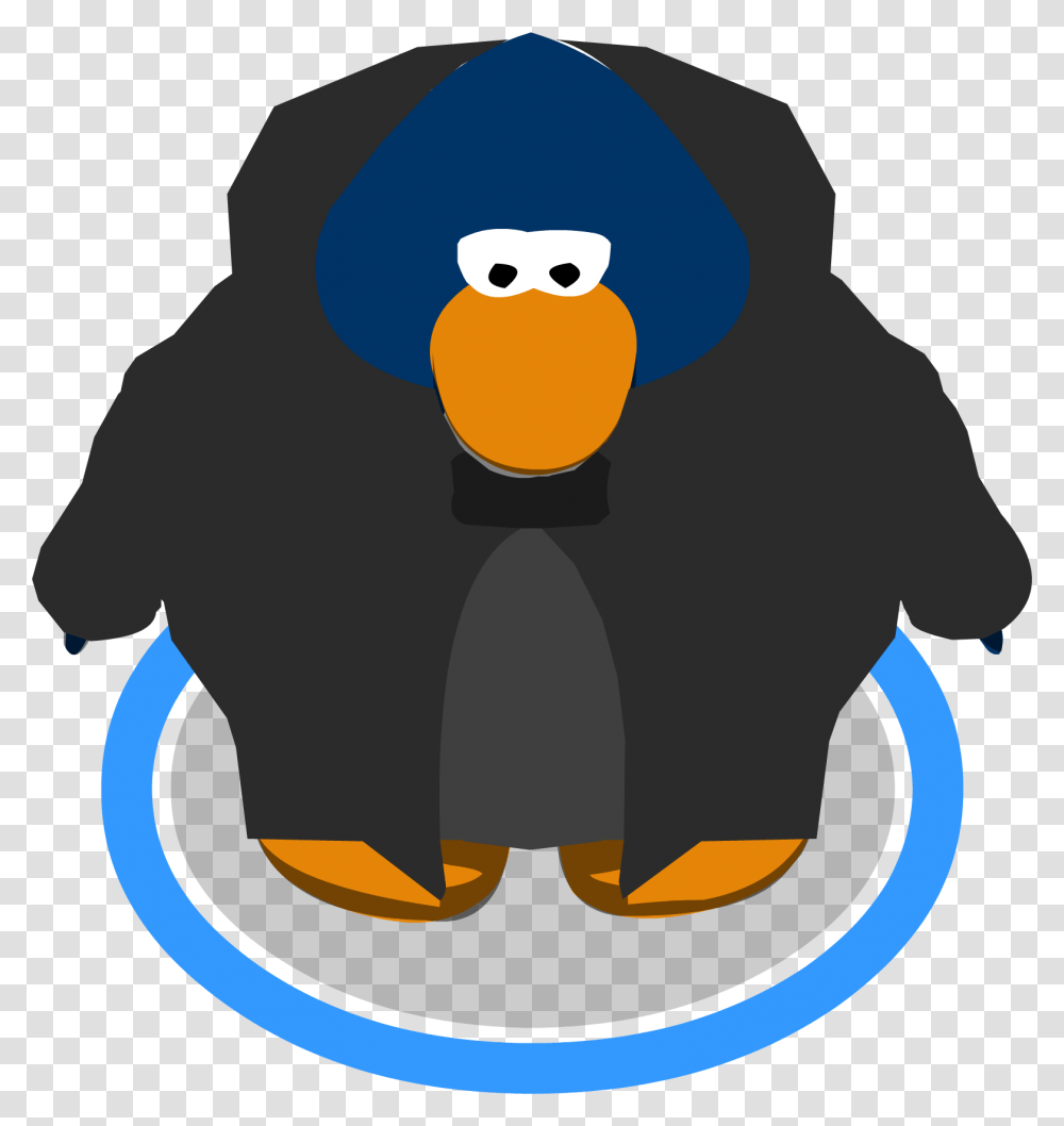 Emperor Palpatine Cloak In Game Club Penguin Mopping Gif, Hand, Bird, Animal, Blackbird Transparent Png
