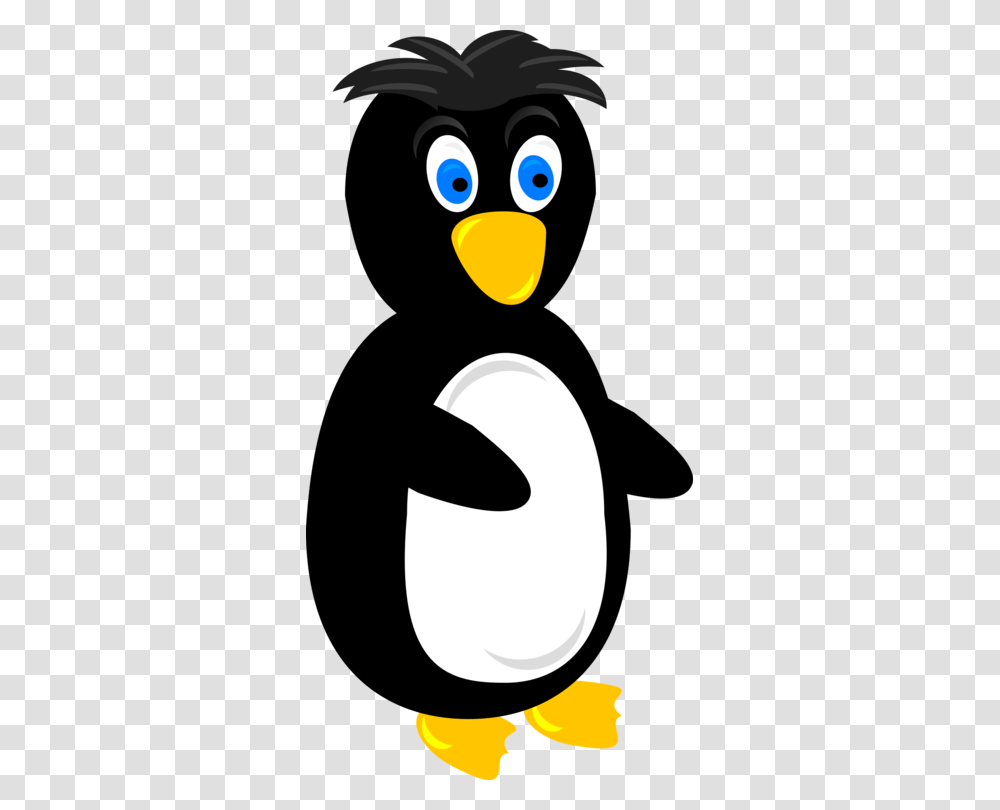 Emperor Penguin Bird King Penguin Cartoon, Light, Number Transparent Png