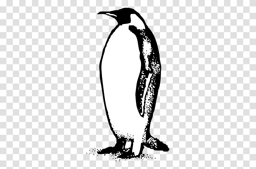 Emperor Penguin Clipart Black And White, Bird, Animal, King Penguin Transparent Png