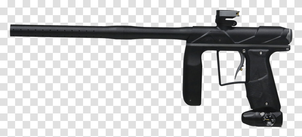 Empire Axe Pro Paintball Gun Black And Blue Paintball Gun, Weapon, Weaponry, Rifle, Shotgun Transparent Png