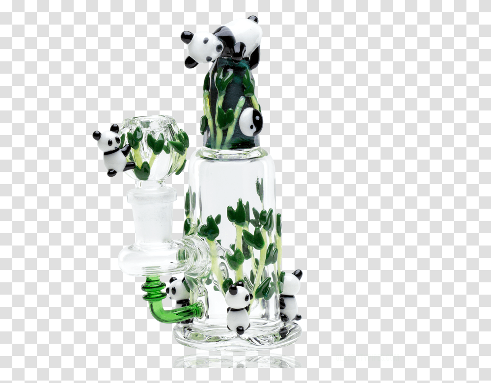 Empire Glassworks Panda Rig, Bottle, Wedding Cake, Jar, Snowman Transparent Png