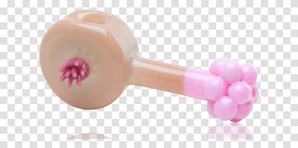 Empire Glassworks Plumbus Hand Pipe Plumbus Rick And Morty Bong, Rattle Transparent Png