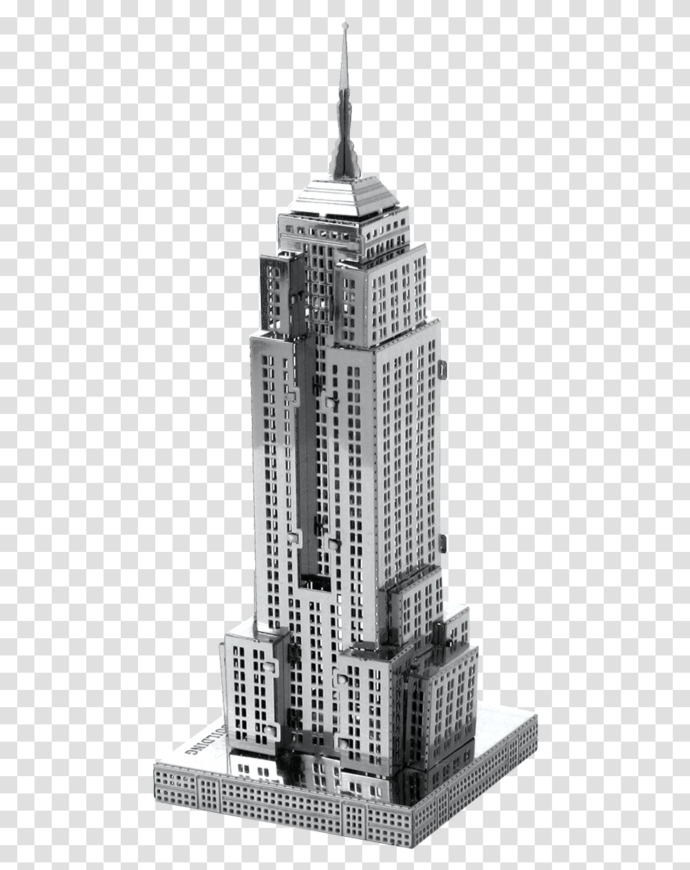 Empire State Empire State Building 3d White, High Rise, City, Urban, Town Transparent Png