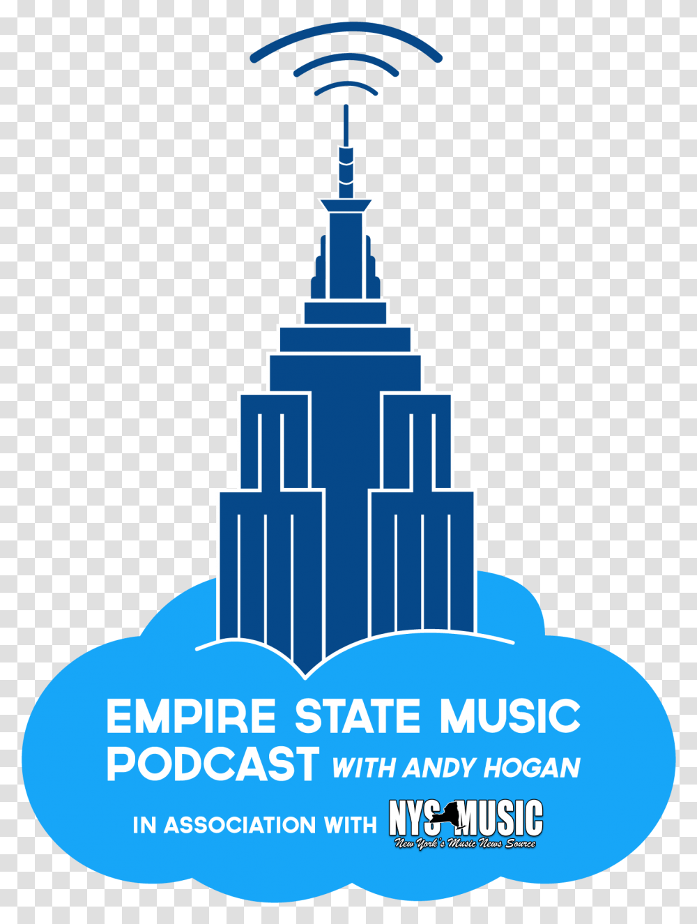 Empire State Music Logo Color, Metropolis, City, Urban, Building Transparent Png