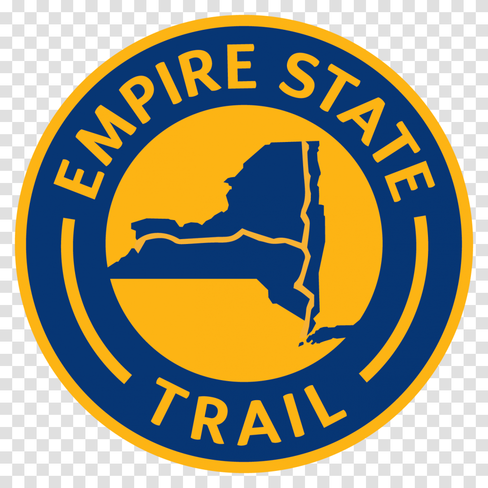 Empire State Trail Logo, Emblem, Label Transparent Png