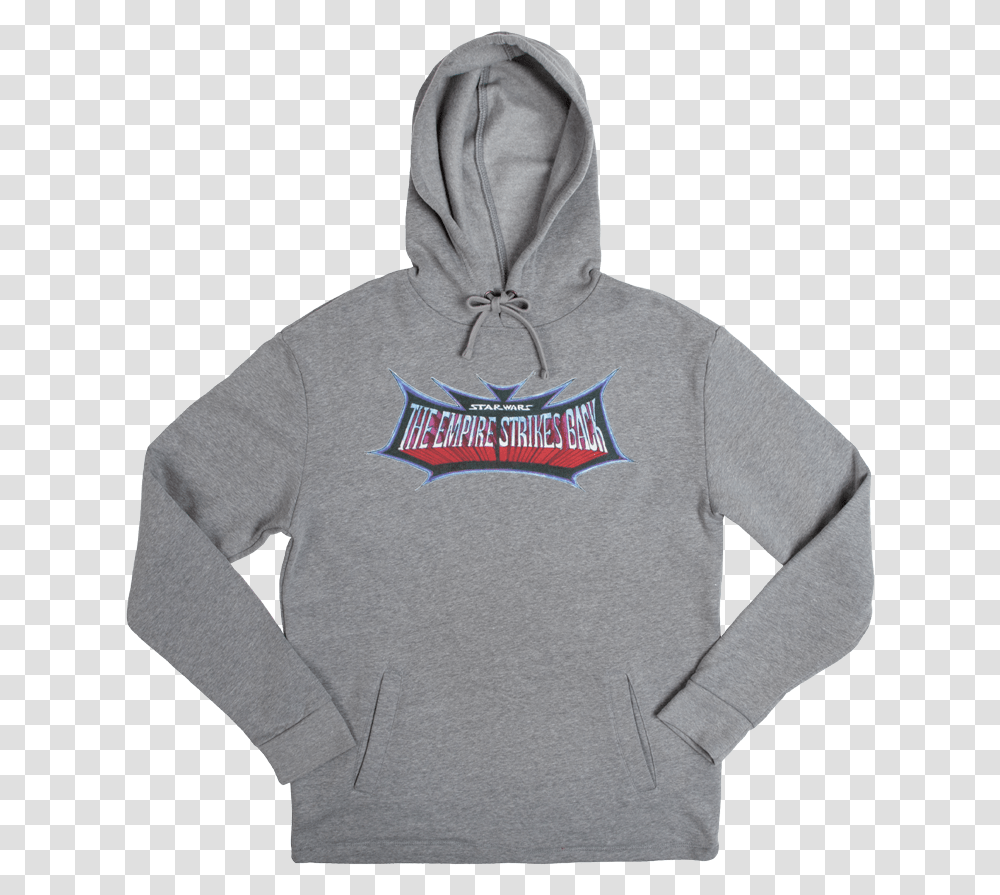 Empire Strikes Back Logo Concept Hoodie Long Sleeve, Clothing, Apparel, Sweatshirt, Sweater Transparent Png