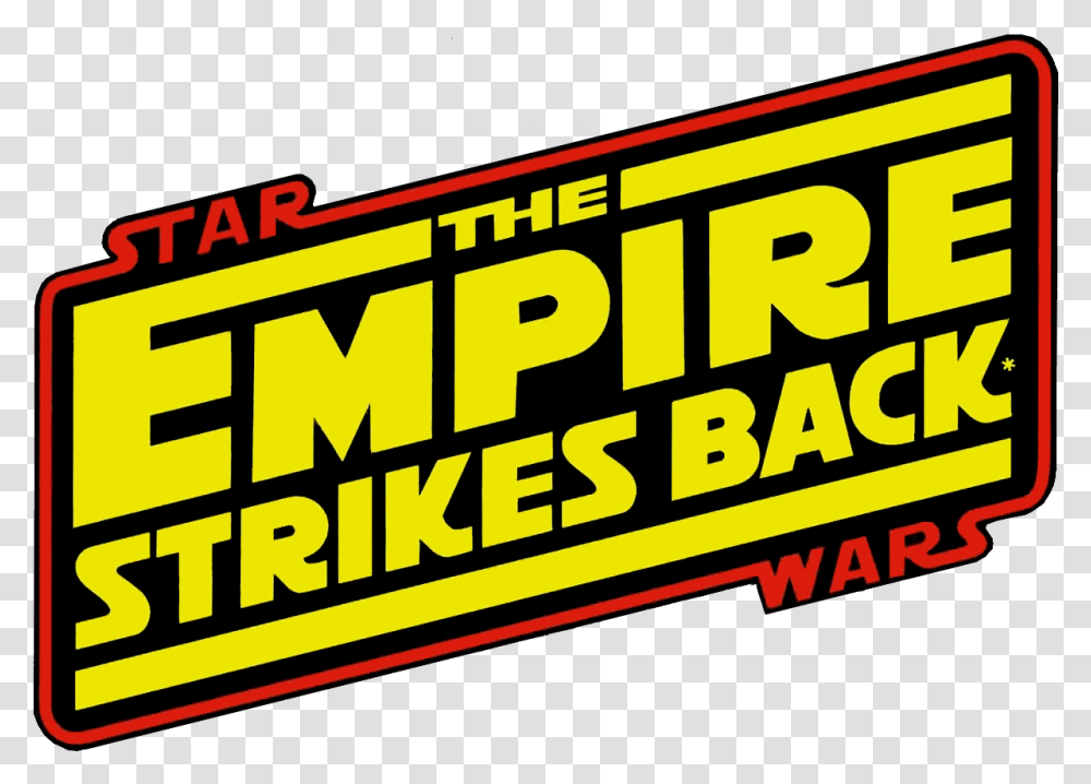 Empire Strikes Back Logo Wars The Empire Strikes Back, Label, Alphabet Transparent Png