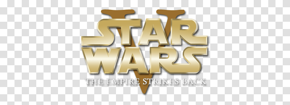 Empire Strikes Back Logos Star Wars V The Empire Strikes Back Logo, Word, Text, Label, Alphabet Transparent Png