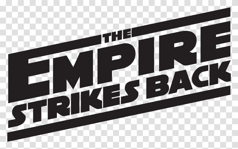 Empire Strikes Back Title Download Empire Strikes Back Title, Number, Word Transparent Png