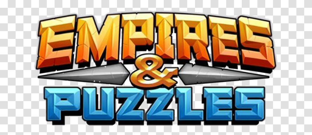 Empires And Puzzles Logo, Pac Man, Game, Super Mario Transparent Png
