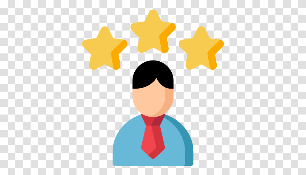 Employee Free People Icons Star Employee Icon, Star Symbol, Tie, Accessories, Accessory Transparent Png