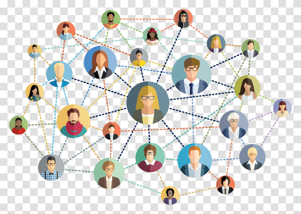 Employee Relations Networking Illustration, Person, Human Transparent Png