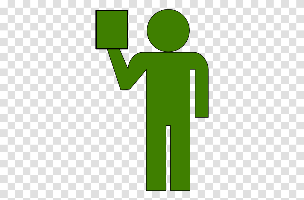 Employee With Corporate Ipad, Sign, Cross, Road Sign Transparent Png