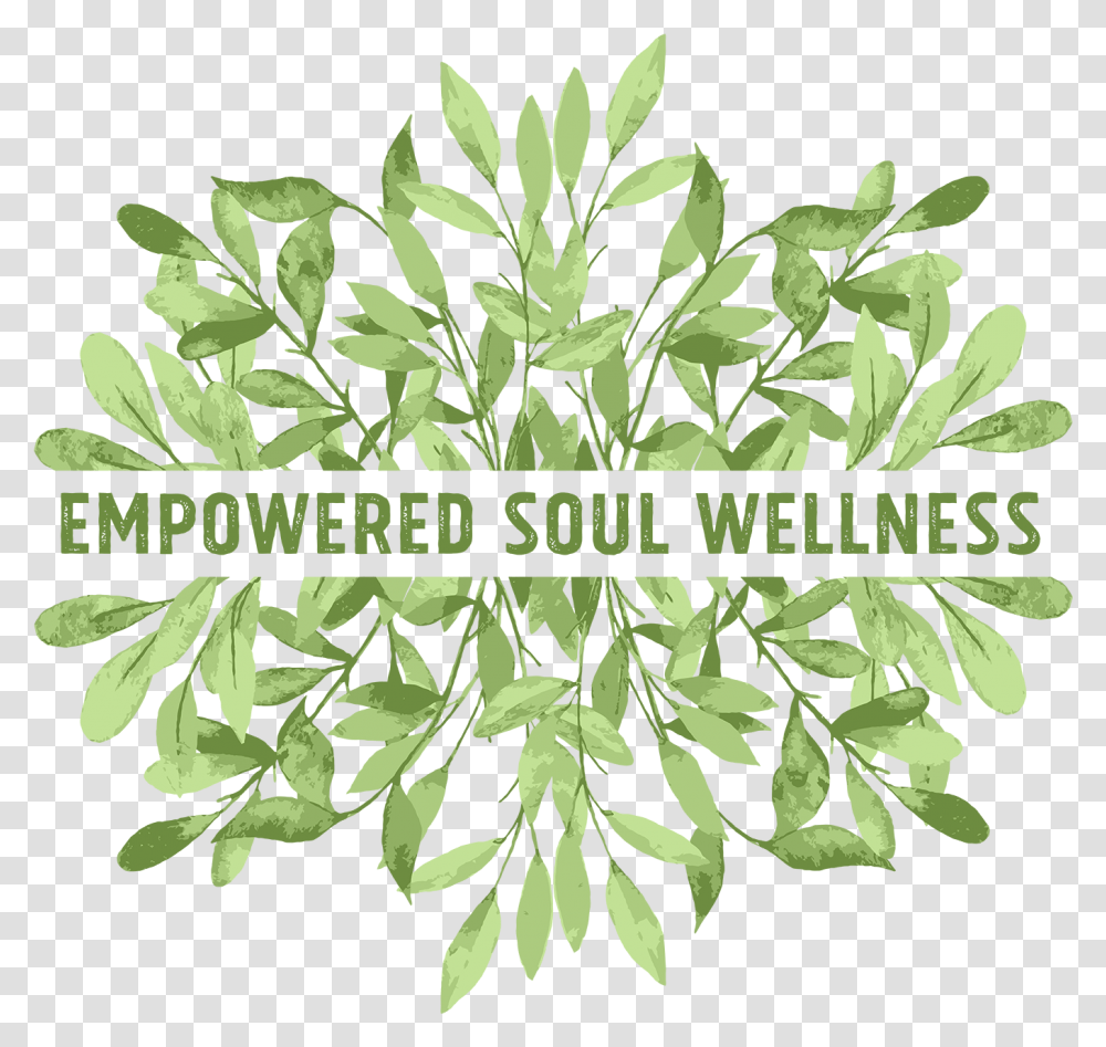Empowered Soul Wellness Illustration, Leaf, Plant, Vase Transparent Png