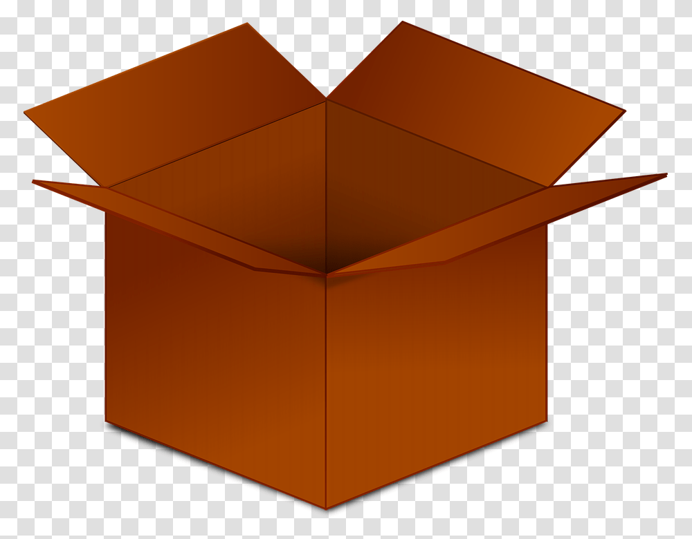 Empty Box Box Clipart, Cardboard, Carton Transparent Png