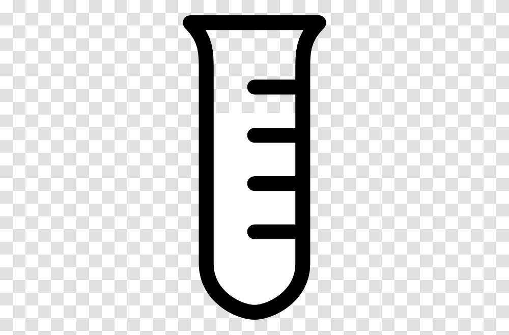 Empty Clear Test Tube Clip Art, Cross, Number Transparent Png