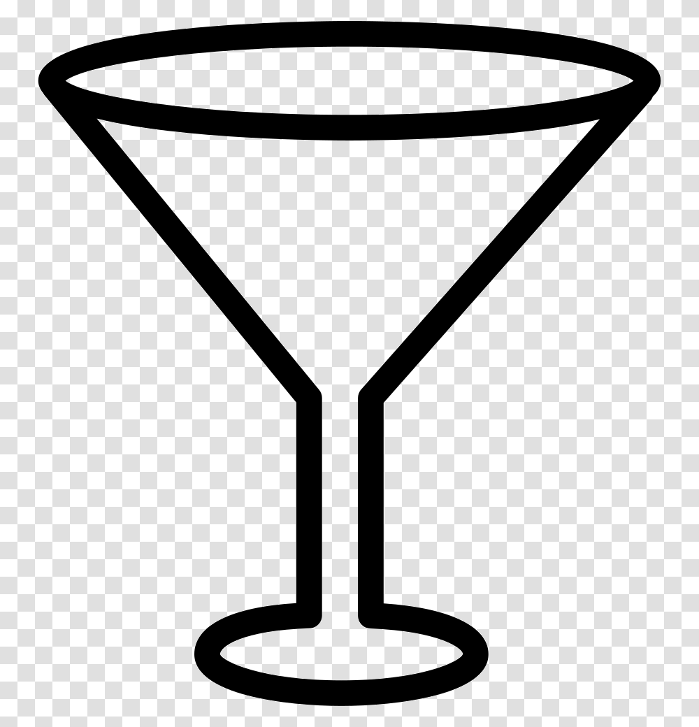 Empty Cocktail Glass Icon Free Download, Alcohol, Beverage, Drink, Lamp Transparent Png