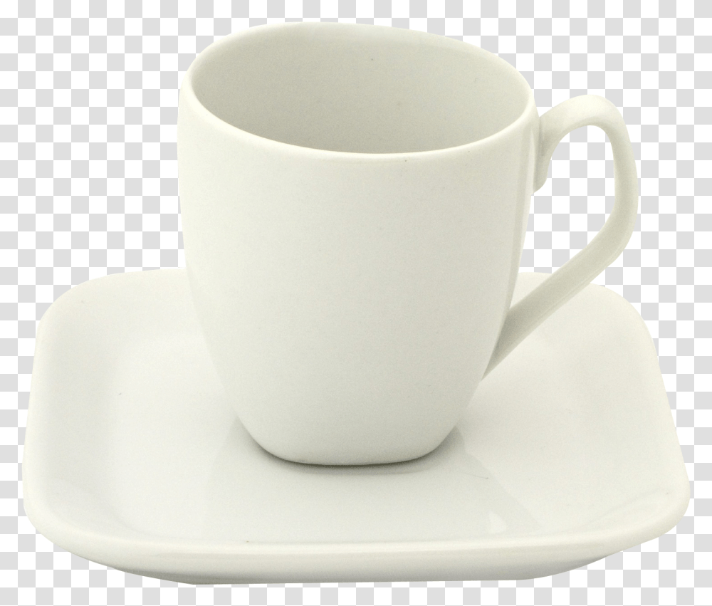Empty Coffee Cup With Background, Saucer, Pottery, Milk, Beverage Transparent Png