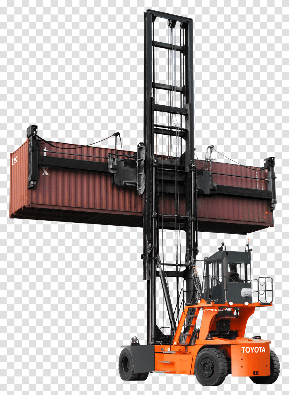 Empty Container Handler Transparent Png