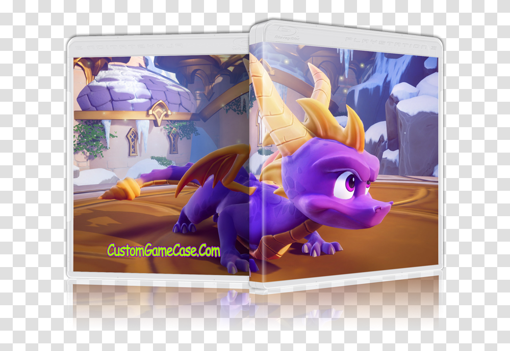 Empty Custom Case Spyro The Dragon Year Trilogy Collect Spyro Reignited Trilogy Sparx, Angry Birds Transparent Png