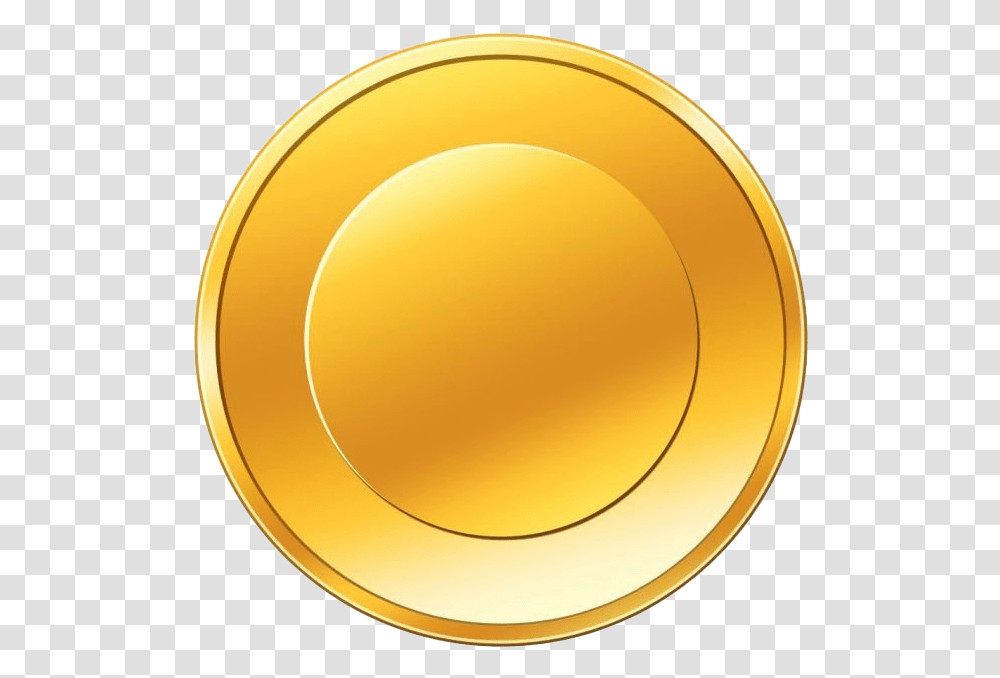 Empty Gold Coin All Background Gold Coin Icon, Lamp, Money, Sphere, Gold Medal Transparent Png