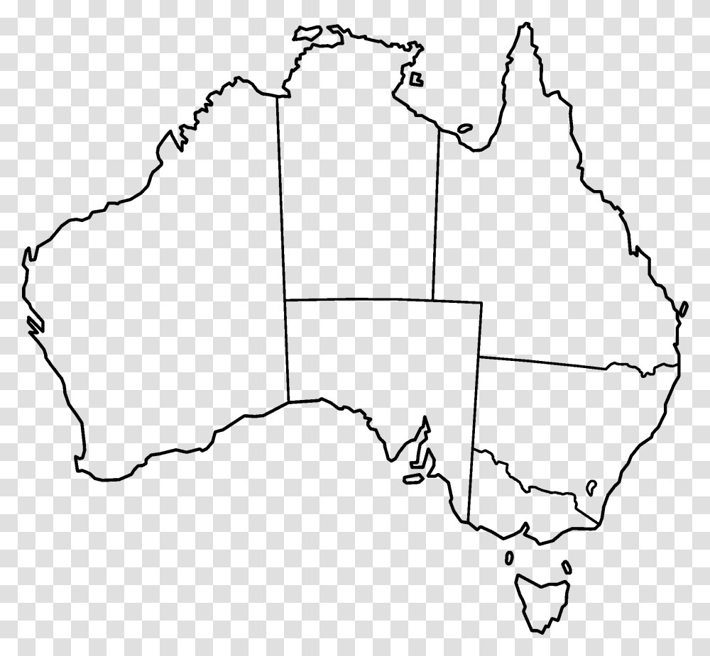 Empty Map Of Australia, Gray, World Of Warcraft Transparent Png
