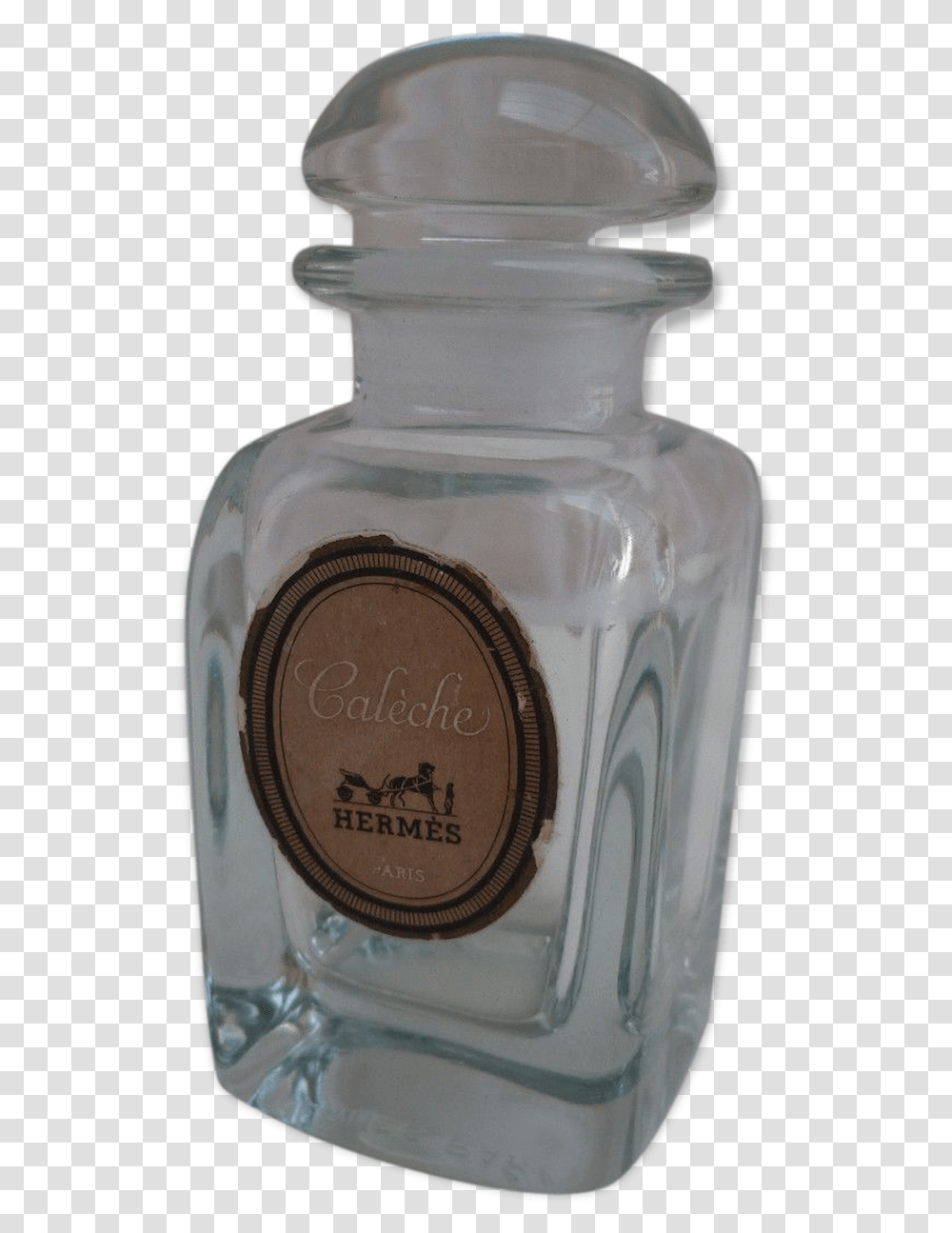 Empty Perfume Bottle Herms Hermes, Milk, Beverage, Drink, Jar Transparent Png