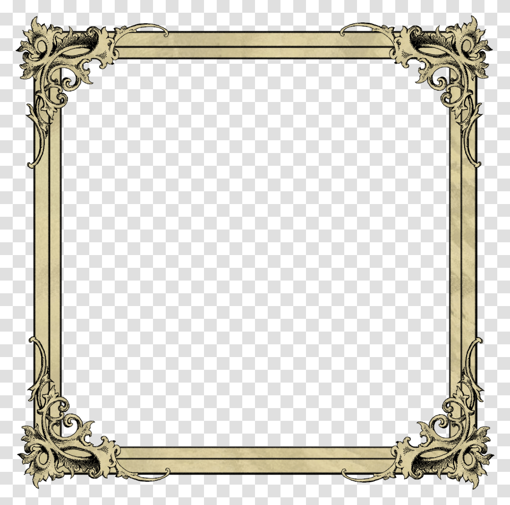 Empty Picture Frame, Bow, Mirror, Utility Pole Transparent Png