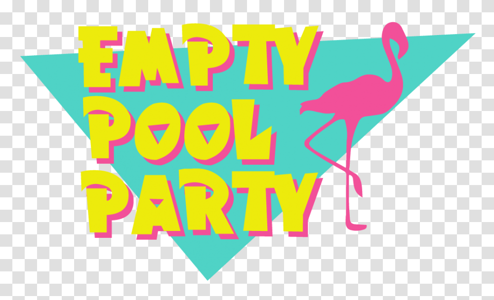Empty Pool Party September, Alphabet, Poster, Advertisement Transparent Png