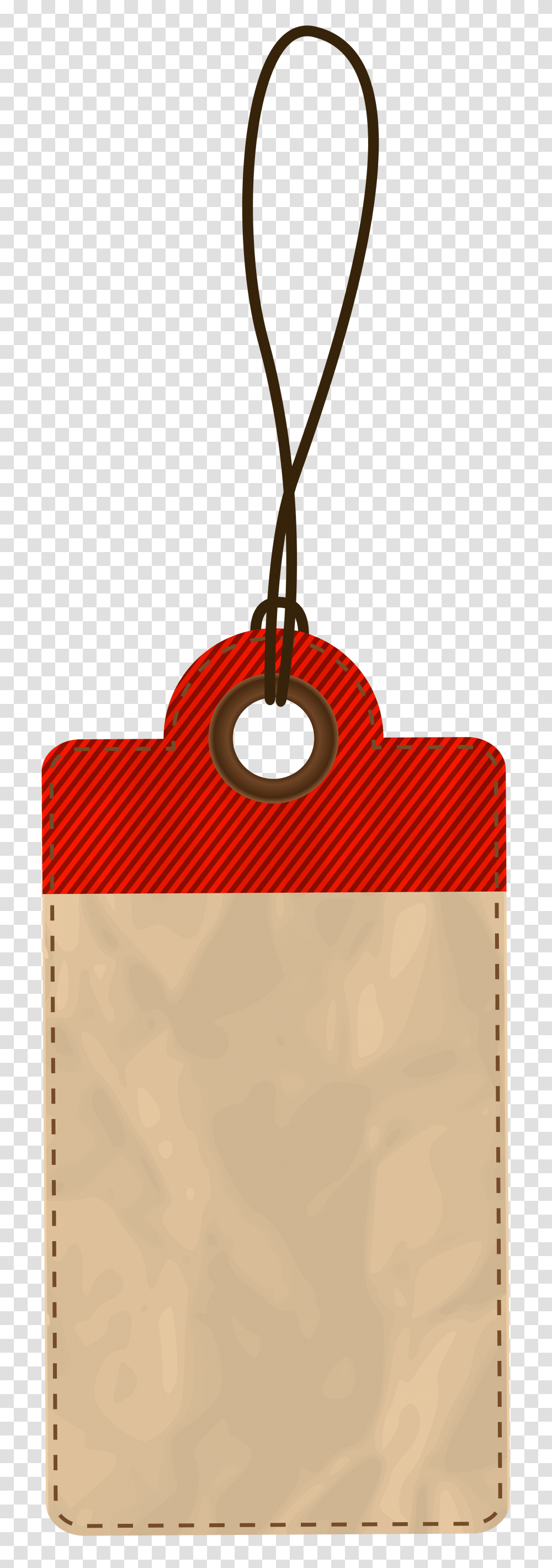 Empty Price Tag Red Clip, Paper, Poster, Advertisement Transparent Png