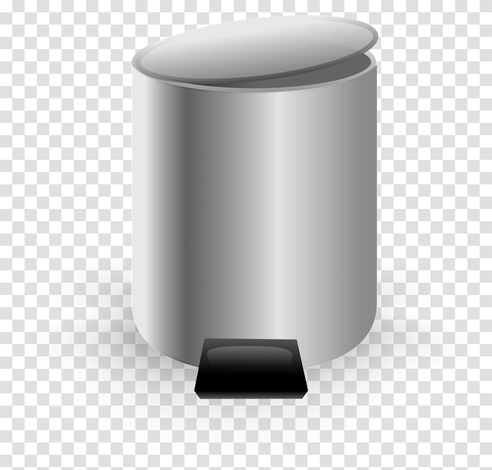 Empty Small Trash Can Clip Art, Coffee Cup, Saucer, Pottery, Shaker Transparent Png