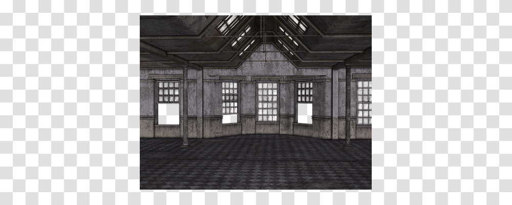 Empty Space Architecture, Prison, Floor, Corridor Transparent Png