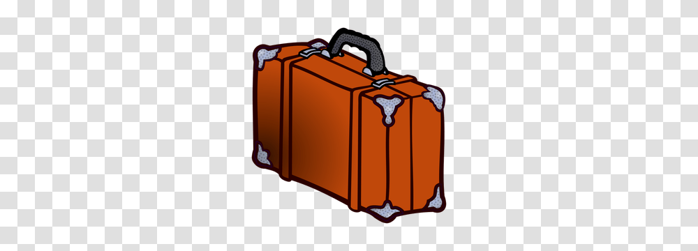 Empty Suitcase Clipart, Luggage, Lamp Transparent Png