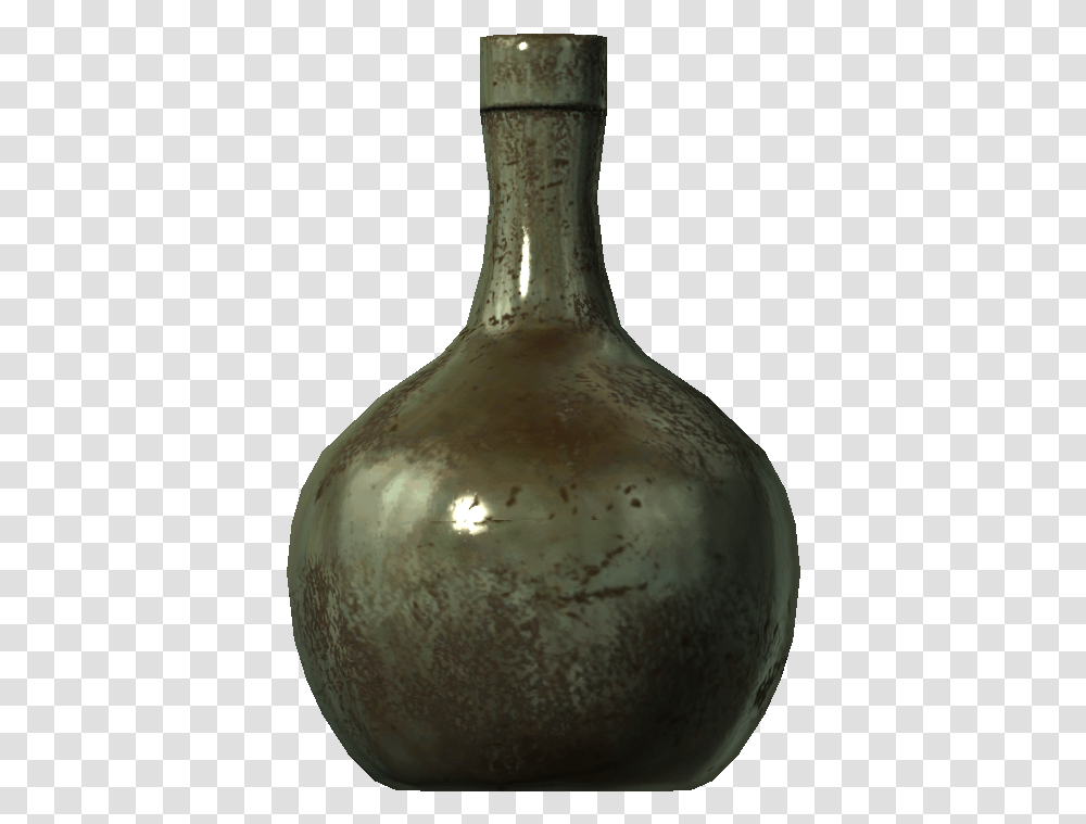Emptywinebottle Vase, Jug, Jar, Pottery, Bird Transparent Png
