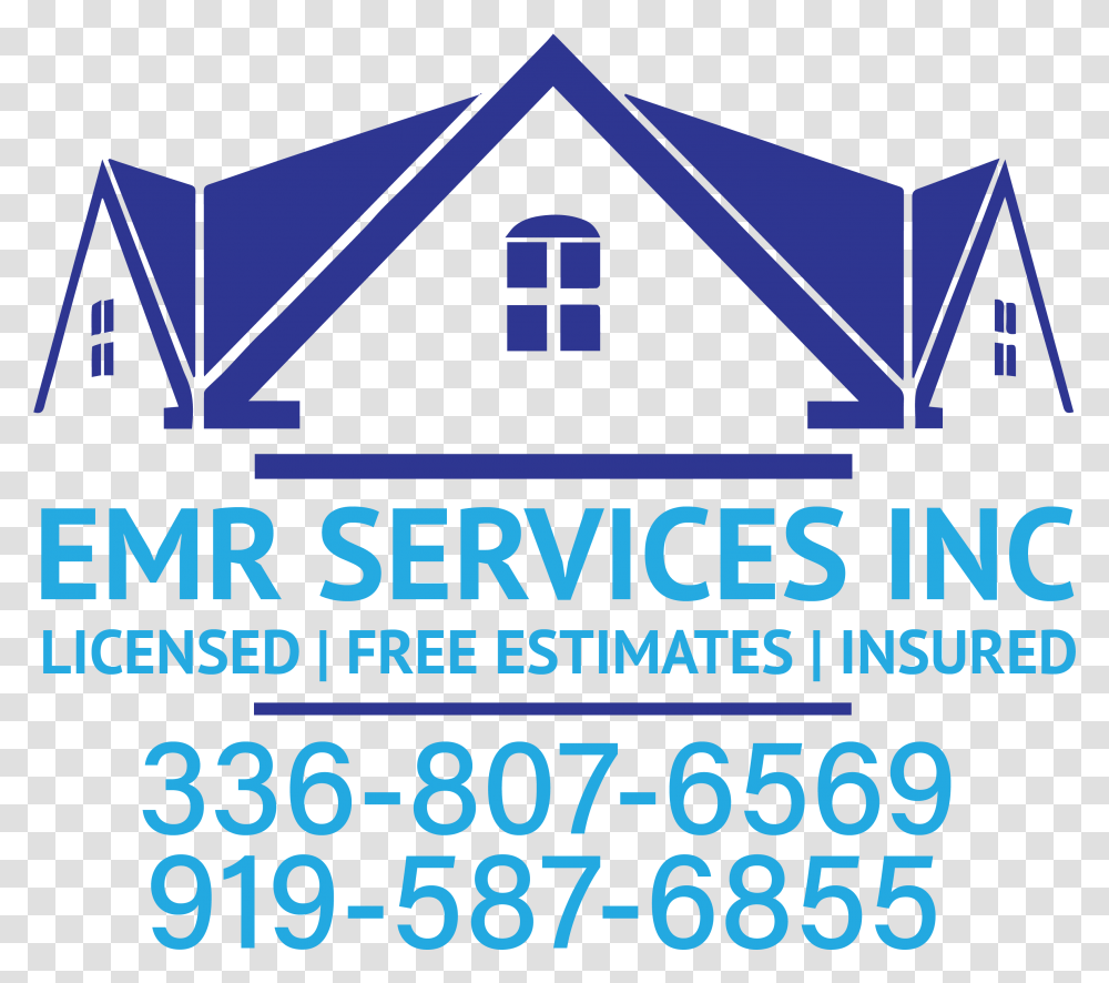 Emr Services Inc Logo Triangle, Housing, Building, House, Poster Transparent Png