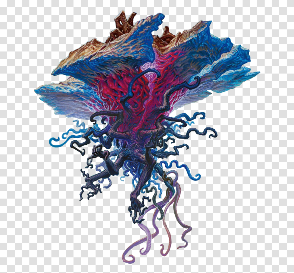 Emrakul Emrakul The Aeons Torn Art, Pattern, Ornament, Fractal, Sea Life Transparent Png