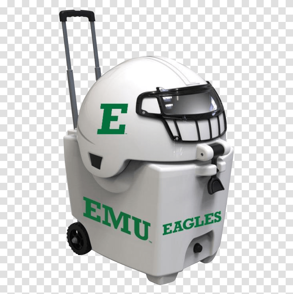 Emu Eagles Football Helmet Ice Chest, Clothing, Apparel, American Football, Team Sport Transparent Png