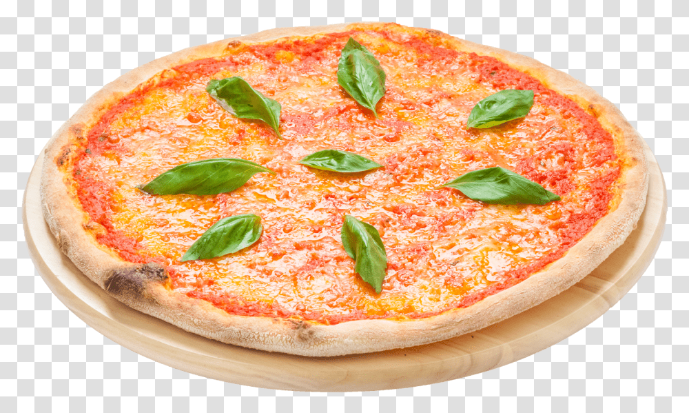 En Pizza Margherita Image, Food Transparent Png